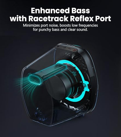 Edifier G1000 II Desktop Computer Speakers for Gaming, 2.5" Full-Range Driver & Enhanced Bass, Bluetooth 5.4 USB-C AUX, 9 Dynamic RGB Lighting Modes for PC - Black (Renewed)