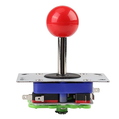 Joystick - 2/4/8 Way Classic Game Joystick with Adjustable Ball and Long Handle for Competition Style Gaming