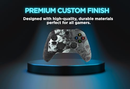Stealth Controllers Wireless Controller for Xbox Series S, Xbox Series X, Xbox One - Soft Touch Feel - Custom Series S/X Controller (Skulls) - color: Skulls