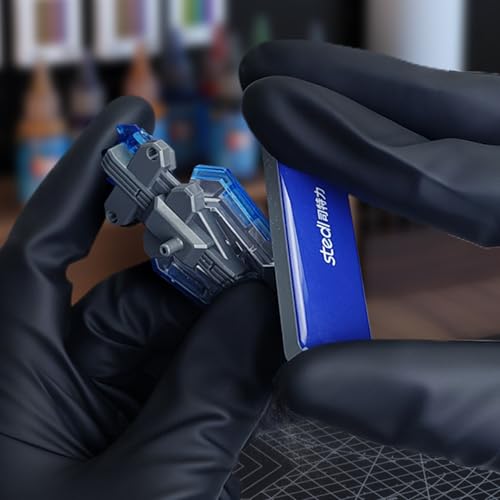 stedi Hobby Model Polishing Tools 2 PCS, Precision Glass Polishing Files #600-800 Grits, Anti-Slip Comfortable Grip for Gundam, Scale Military Model, 3D Resin Parts (Upgrade 2PCS - A) - style: 2PCS #600-800 Grits