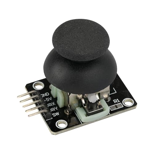 6Pcs Joystick Dual-axis XY Module | Compatible with PS2 Game Joystick, Control Lever Sensor Board, Compatible with Arduino Raspberry, KY-023