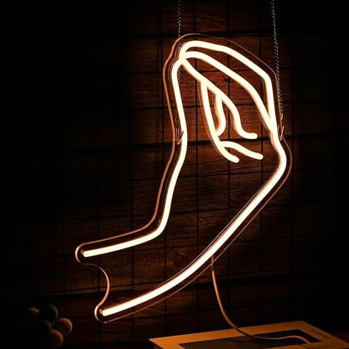 Italian Gesture Neon Sign, For Wall Decor, Warm White Signs USB Powered, Living Game Room Decor, Bedroom Restaurant Bar Hotel Shop Party Birthday(15.7×12.8 in) - color: White-Italian Gesture