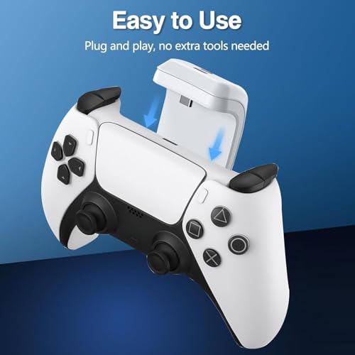 3000mAh PS5 Controller Battery Pack, Fast Charging PS5 External Battery for Sony PlayStation 5 LIP1708 DualSense CFI-ZCT1W Wireless Controller - size: 1 battery