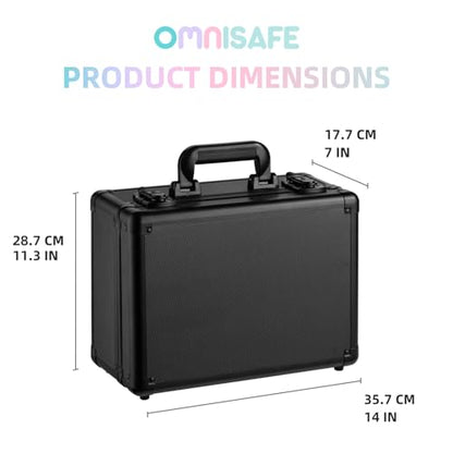 Toploader Storage Box for 3" x 4" 35PT Rigid Card (Medium) | Hard Case, Dividers, Durable, Large Capacity, Ultimate Protection - size: Medium