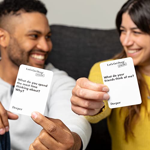 WHAT DO YOU MEME? Let's Get Deep: After Hours Expansion Pack by Relatable, Designed to Add on to the Let's Get Deep Core Game, Great for Couples Gifts, Wedding Registry Gifts, Includes 100 Cards - style: After Hours Expansion