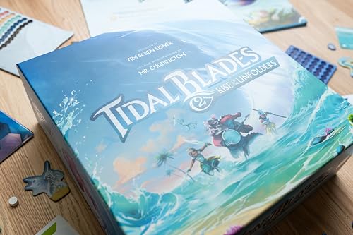 Tidal Blades 2: Rise of the Unfolders, Narrative Campaign | Cooperative Adventure Board Game for Adults and Families | Six Heroes | Dungeon Crawler that Doesn't Look Like It