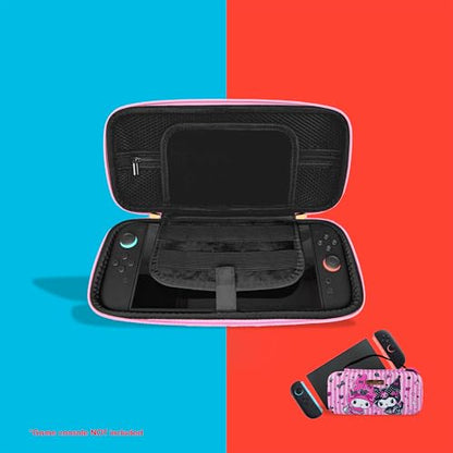 Sonix x Sanrio Carrying Case for Nintendo Switch 2, Switch 1, Lite, OLED, Protective Travel Case with Game Cartridge Storage | Kuromi & My Melody 20th Anniversary - color: Kuromi & My Melody 20th Anniversary