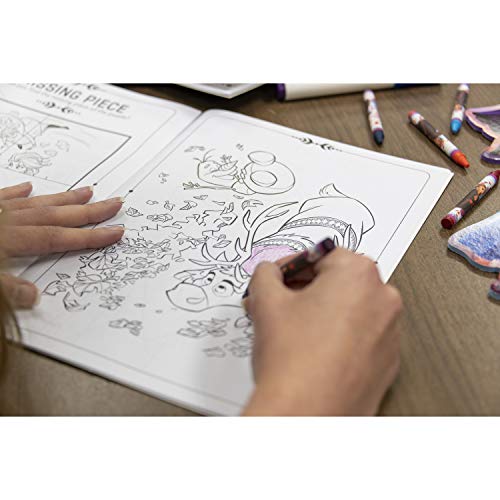 Disney Frozen 2 Anna and Elsa Coloring and Activity Carry Set with Sticker Sheets AS45853 Bendon, Multicolor