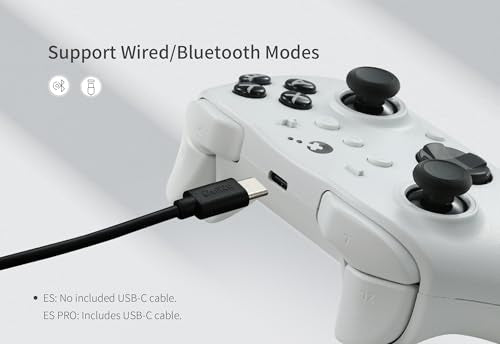 GuliKit ES PRO Wireless PC Controller –3.25ms Low Latency, TMR Joysticks | For PC/Steam/Switch/Android/iOS, Anti-Drift/Anti-Snapback,Switch 2 Wakeup,Gyro Motion Aim,30H Battery, Hall Trigger - color: ES PRO-TMR Joysticks-Black