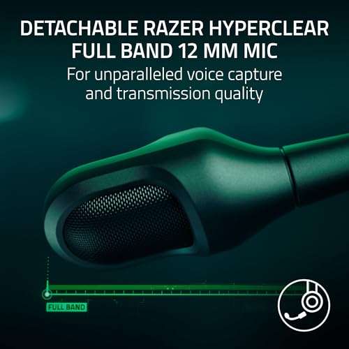 Razer BlackShark V3 Pro Wireless ANC PlayStation Gaming Headset, Black | Full Band Mic, 50mm Drivers, 2.4 GHz, Bluetooth, 3.5mm, Works with PC, Mac, Nintendo Switch, Smartphone, 70 Hr Battery - color: Black, style: PS5