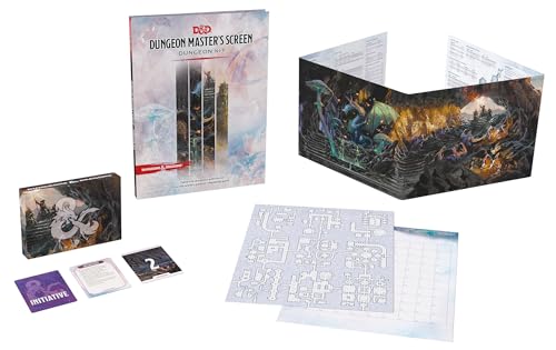 Dungeons & Dragons D&D Dungeon Master’s Screen: Dungeon Kit DM Accessories
