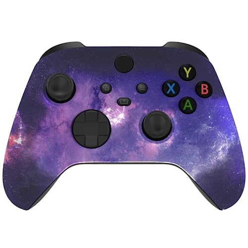 Stealth Controllers Wireless Controller for Xbox Series S, Xbox Series X, Xbox One - Soft Touch Feel - Custom Series S/X Controller (Purple Galaxy) - color: Purple Galaxy