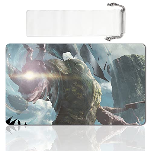 Board Game MTG Playmat Games Size 60X35 cm CCG Compatible for MTG CCG RPG Trading Card Game (Kozilek, The Great Distortion) - color: Kozilek, the Great Distortion