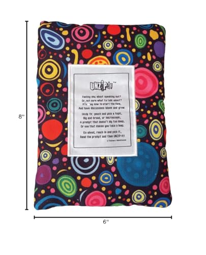 Trainers Warehouse Unzip It! - Getting to Know You | Conversation Starter Card Deck | Start Talking About topics that Matter and Learn More About one Another | Set of 30 Unique Cards - color: Getting to Know You With Pouch