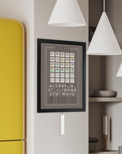 Words on The Wall Multi Player Game – (24x18x1) (Modern) - color: Modern
