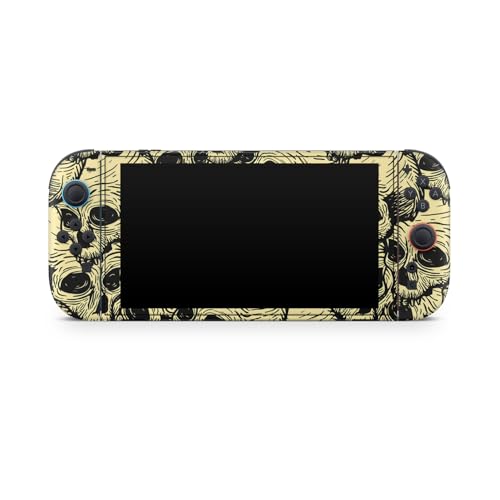Gaming Skin Compatible with Nintendo Switch 2 Console Only - Inked Skulls - Premium 3M Vinyl Protective Wrap Decal Cover - Easy to Apply | Crafted in The USA by MightySkins - color: Inked Skulls, size: Switch 2 Console Skin Only, style: Matte Finish