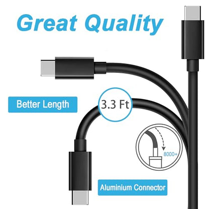 Solar Samsung TV Remote Charger Cord, Replacement Samsung Smart Control TV Remote Charger Charging Cord for Frame Remote, QLED Charging Power Cord