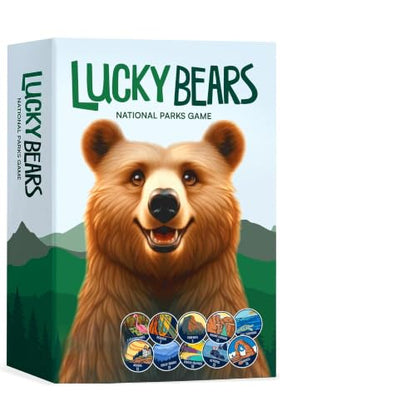 National Parks Board Game | Collectible Token Set with All 63 Parks | Family Board Game for Kids and Adults | Great National Parks Gift