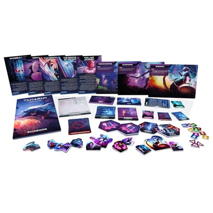 Tamashii: Stretch Goals: Lost Pages - Unlock New Adventures and Unveil the Lost Secrets! Sci-Fi Strategy Game, Ages 14+, 1-4 Players, 45-90 Min Playtime, Made by Awaken Realms