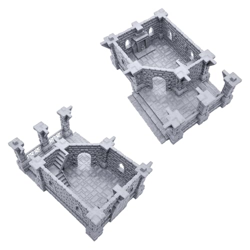 EnderToys Ulvheim Small Merchant House by Terrain4Print, 3D Printed Tabletop RPG Scenery and Wargame Terrain 28mm Miniatures