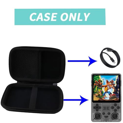 Hard Carrying Case Compatible with RG Slide/RG34XX/RGB20SX Handheld Game Console (Case Only) - style: For RGB20SX Case