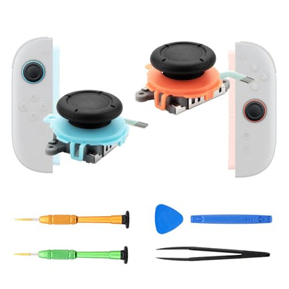 RGEEK Joystick Replacement Comaptible with Switch 2 Controller, Joysticks Repair Tool Kit for Switch 2 Accessory