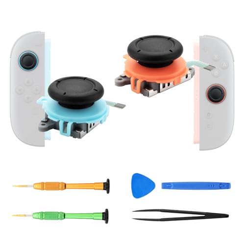 RGEEK Joystick Replacement Comaptible with Switch 2 Controller, Joysticks Repair Tool Kit for Switch 2 Accessory