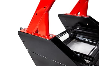 CS-Pro Modular Simracing Cockpit | Fully Adjustable | Direct drive Support,Compatible with Thrustmaster, Fanatec, Moza Racing on PC, Xbox and PS，Compatible with Wheels Up to 38NM,Includes Expansion Bracket - color: CSP Frame+Classic seat