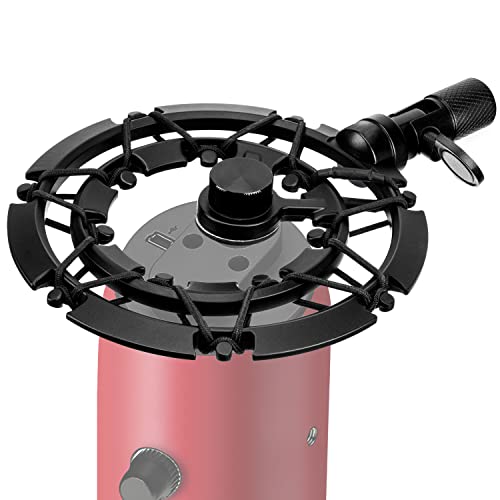 Blue Yeti Shock Mount, Alloy Shockmount Reduces Vibration Noise Matching Mic Boom Arm, Compatible for Blue Yeti and Yeti Pro Microphone by YOUSHARES - color: Shock Mount