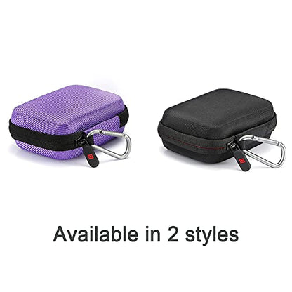 RAIACE Hard Travel Carrying Case for Card Games, Protective Storage Bag. (Not Including Cards) - Black