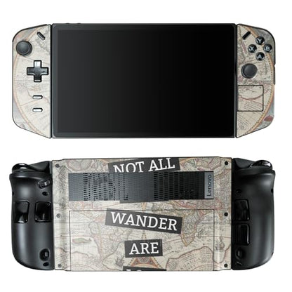 Gaming Skin Compatible with Lenovo Legion Go - Who Wander - Premium 3M Vinyl Protective Wrap Decal Cover - Easy to Apply | Crafted in The USA by MightySkins