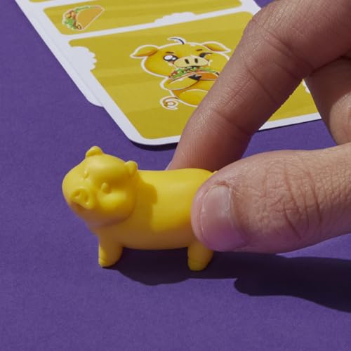 Hasbro Gaming Piggy Piggy Card Game | Family Games for Kids, Teens, and Adults | 2 to 6 Players I 20 Mins. Average | Quick-Playing Travel Games | Fun Summer Activities | Vacation Essentials | Ages 7+