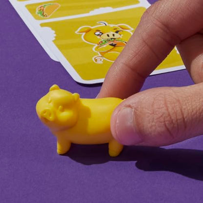 Hasbro Gaming Piggy Piggy Card Game | Family Games for Kids, Teens, and Adults | 2 to 6 Players I 20 Mins. Average | Quick-Playing Travel Games | Fun Summer Activities | Vacation Essentials | Ages 7+