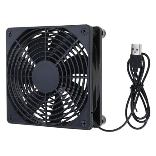 Quiet 120mm USB Laptop Cooling Fan Stand for Routers, Networks Devices, Gaming Consoles, and Computer Equipment Cooling Needs Laptop Stand - color: a fan, size: No switch