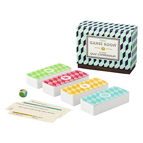 Ridley’s Classic Quiz Compendium – After Dinner Trivia Game for 2+ Players – Includes 70 Unique Questions Cards – Fun Family Game – Makes a Great Gift - color: Quiz Classic Comp