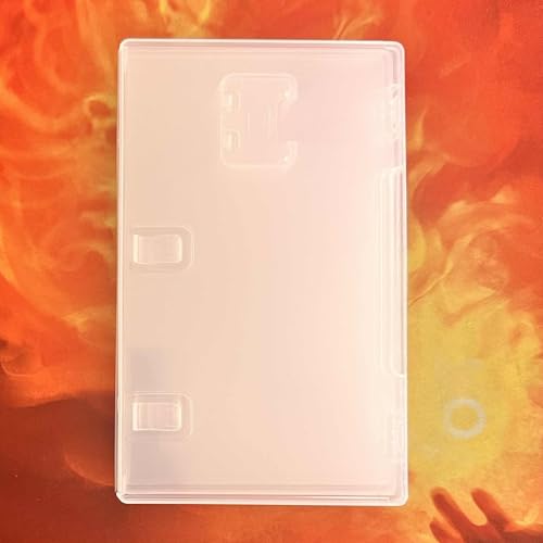 Replacement Case for Nintendo Switch and Switch 2 Games - Gaming Accessory - Replaces Clear Retail Game Case, with Clear Cover for Box Art. (Single) - size: Single