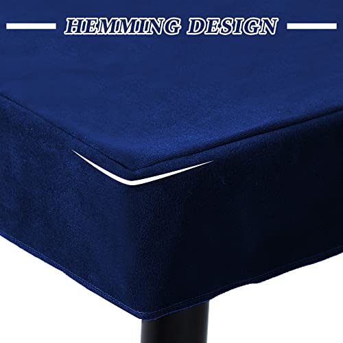 Frienda Game Table Cover Felt Game Tablecover Folding Tablecloth for Card for Playing Poker Cards Mahjong Puzzles Board Games, Table Not Included(Blue,34 x 34 x 4 Inch) - color: Blue