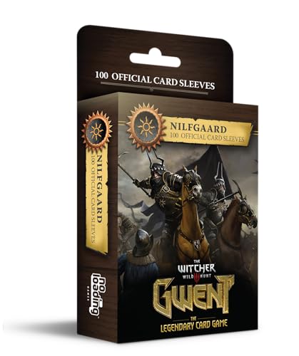 Gwent Art Sleeves - Nilfgaard - Contains 100 Art Sleeves, Standard Size