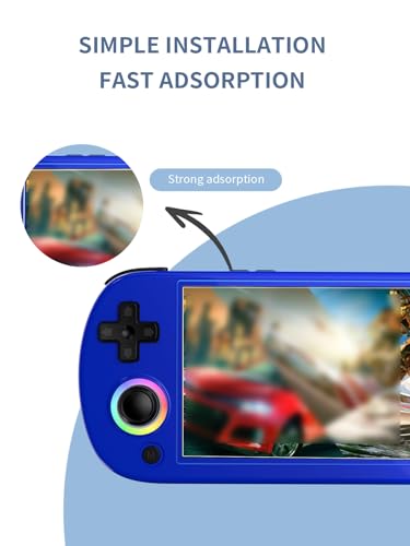 [2 Park] Screen Protector for RG40XX H 4.0 Inch Handheld Game Consoles Tempered Glass Film, Screen Protector for Anbernic RG40XX H Handheld Gaming Anti-Scratch & Sensitive & 9H Hardness