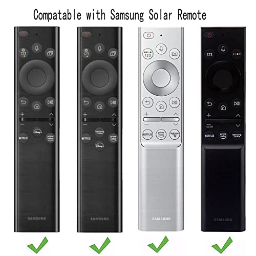 Silicone Case for Samsung Smart TV Solar Cell Remote Control (Purple) - color: Purple