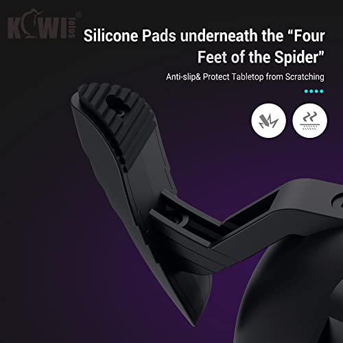 KIWIFOTOS Mouse Bungee Spider Gaming Mouse Bungee Cable Holder Mouse Cord Holder Gaming Mouse Accessory (Sticker Style)