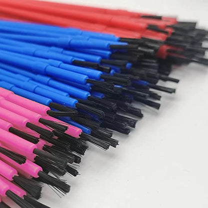 150pcs Plastic Paint Brushes Set Acrylic Paint Brushes Watercolor Brushes Colorful Detail Painting Kit Art Supplies for Educational & Learning Activity, 170mm - color: 150pcs Paint Brushes