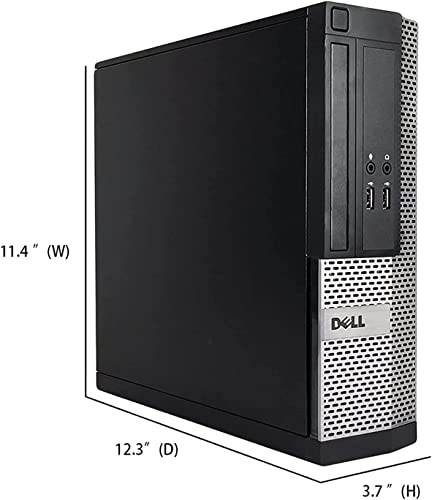 Dell OptiPlex Computer Desktop PC, Intel Core i5 3rd Gen 3.2 GHz, 16GB RAM, 2TB HDD, New 22 Inch LED Monitor, RGB Keyboard and Mouse, WiFi, Windows 11 Pro (Renewed) - style: MTG RGB KBM