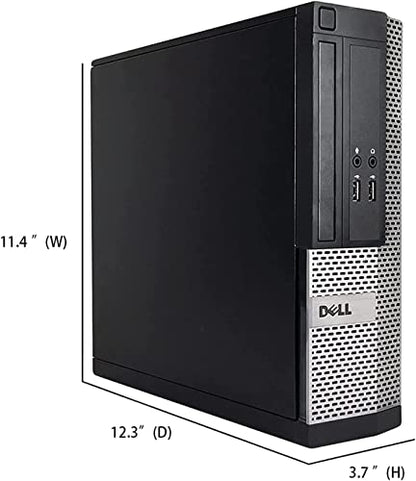 Dell OptiPlex Computer Desktop PC, Intel Core i5 3rd Gen 3.2 GHz, 16GB RAM, 2TB HDD, New 22 Inch LED Monitor, RGB Keyboard and Mouse, WiFi, Windows 11 Pro (Renewed) - style: MTG RGB KBM