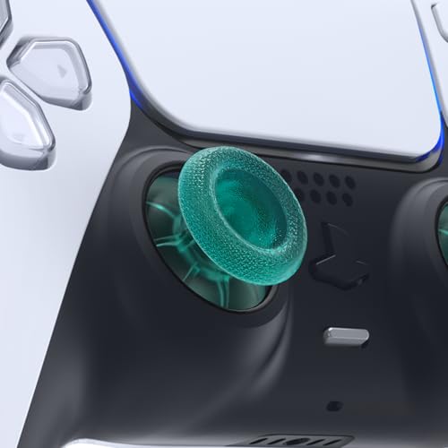 eXtremeRate Emerald Green Replacement Thumbsticks for PS5 Controller, Custom Analog Stick Joystick for PS4 Controller Universal - color: Emerald Green