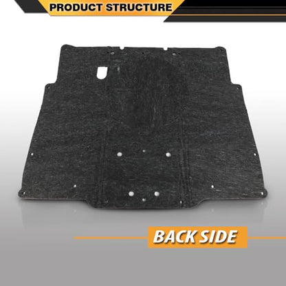 CNNELL Hood Insulation Pad Compatible with Chevy Camaro 1980-1981 - style: 1980-1981 Chevy Camaro