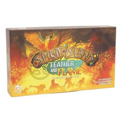 Greater Than Games | Spirit Island: Feather & Flame - Foil Panels | Cooperative Strategy Board Game Accessory | Premium Component Upgrade - style: Foil Panels