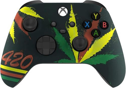 Custom Controllerzz Wireless Controller for Microsoft Xbox Series X/S & Xbox One - Custom Soft Touch Feel - Custom Xbox Series X/S Controller (X/S 420) - color: X/S 420