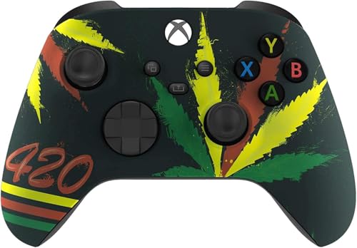 Custom Controllerzz Wireless Controller for Microsoft Xbox Series X/S & Xbox One - Custom Soft Touch Feel - Custom Xbox Series X/S Controller (X/S 420) - color: X/S 420