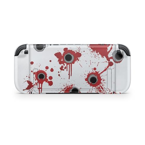 Gaming Skin Compatible with Nintendo Switch 2 Console Only - Bullet Holes - Premium 3M Vinyl Protective Wrap Decal Cover - Easy to Apply | Crafted in The USA by MightySkins - color: Bullet Holes, size: Switch 2 Console Skin Only, style: Matte Finish
